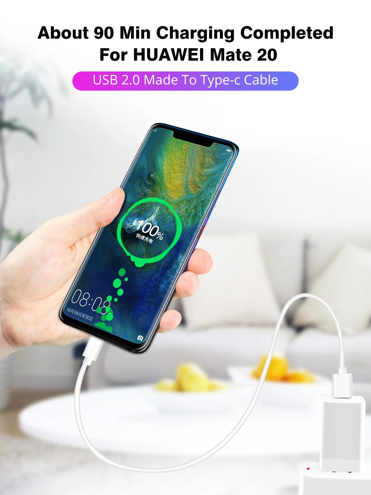 FONKEN 5A type C USB кабель Supercharge USB C быстрое зарядное устройство кабель для телефона type-C Android планшет кабель для передачи данных 1 м Универсальный type-c провода