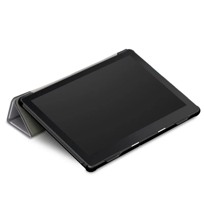Для lenovo Tab E10 TB-X104F чехол трехстворчатый флип-Стенд Магнитный чехол Tab E10 E 10X104 X104f Tablet TabE10 однотонный чехол