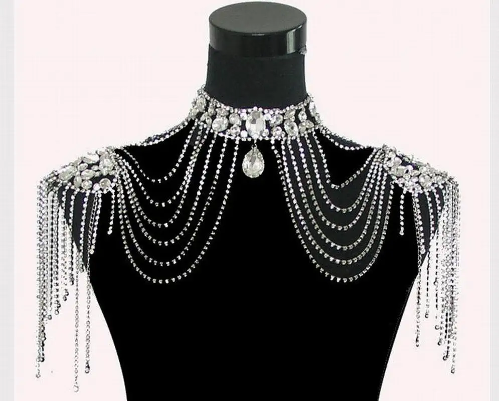 Роскошные свадебные стразы аппликация отделка Модная с кристаллами и бисером