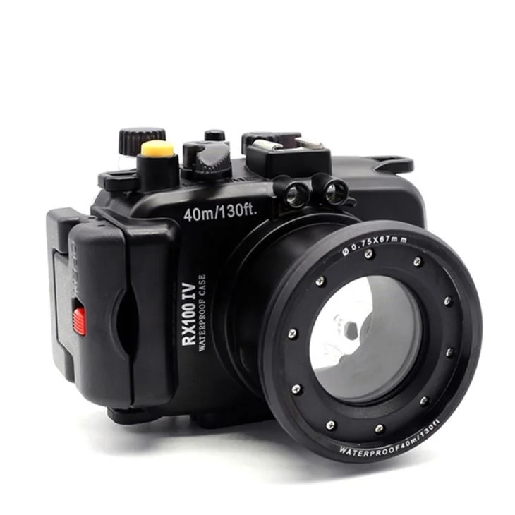 Водонепроницаемый чехол для подводной Камеры Sony RX100 IV M4 40 м красный фильтр