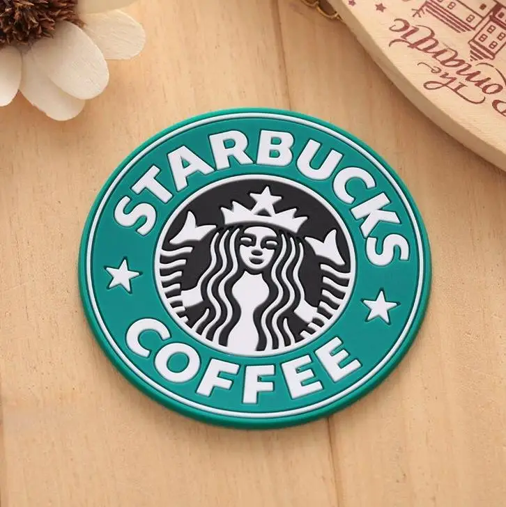 500pcs Silicone Coaster Mermaid Krakens Round Placemats Coffee Cup Mats Mug Mat Cushion Placemat Holders | Дом и сад