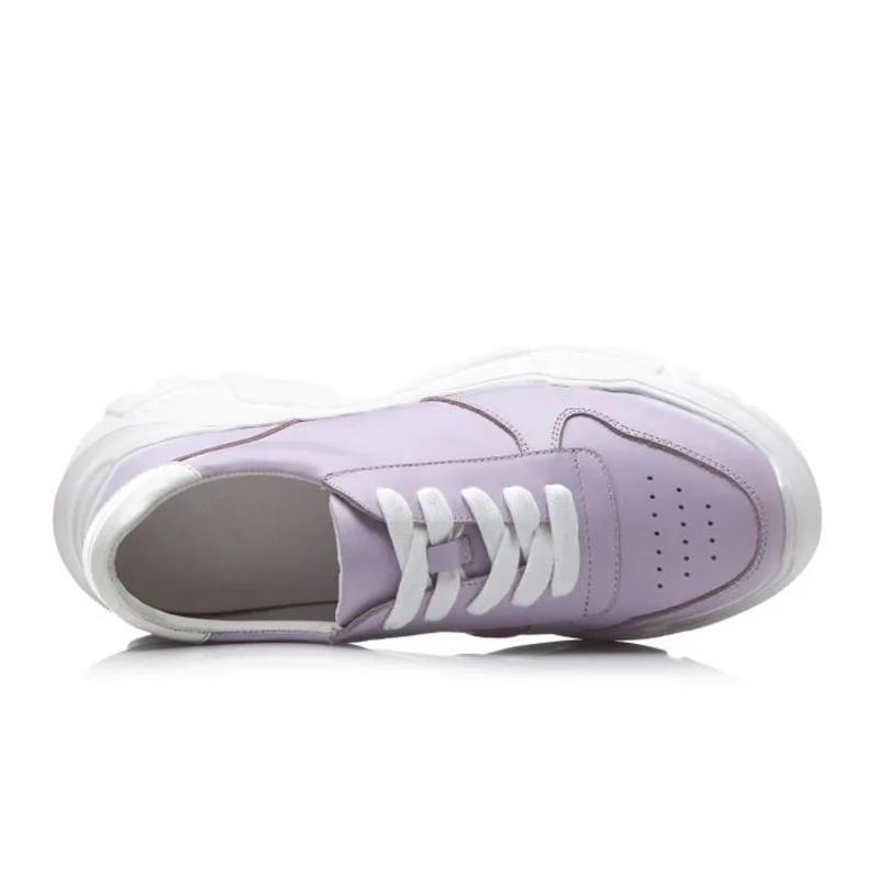 Женские кроссовки на толстой вулканизированной подошве ZALAVOR однотонные