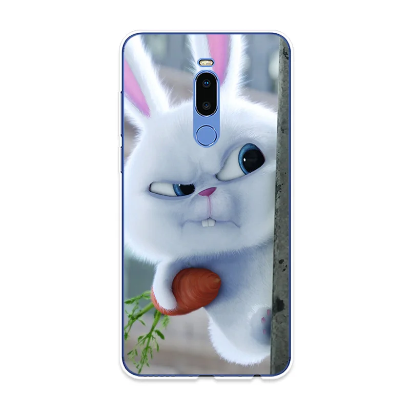 Phone Case For Meizu 15 Lite 16 16th Plus 16X 16S X8 Cover Rabbit Pikachu Patterned Silicone Note 8 9 Pro 6 7 |
