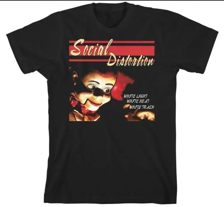Социальной искажения White Trash футболка S M L XL Фирменная Новинка официальный