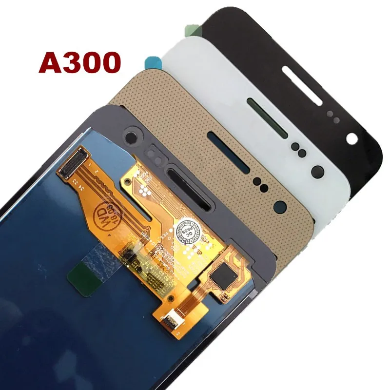 Для SAMSUNG Galaxy A3 2015 A300 A300F A300H A300M ЖК дисплей кодирующий преобразователь сенсорного