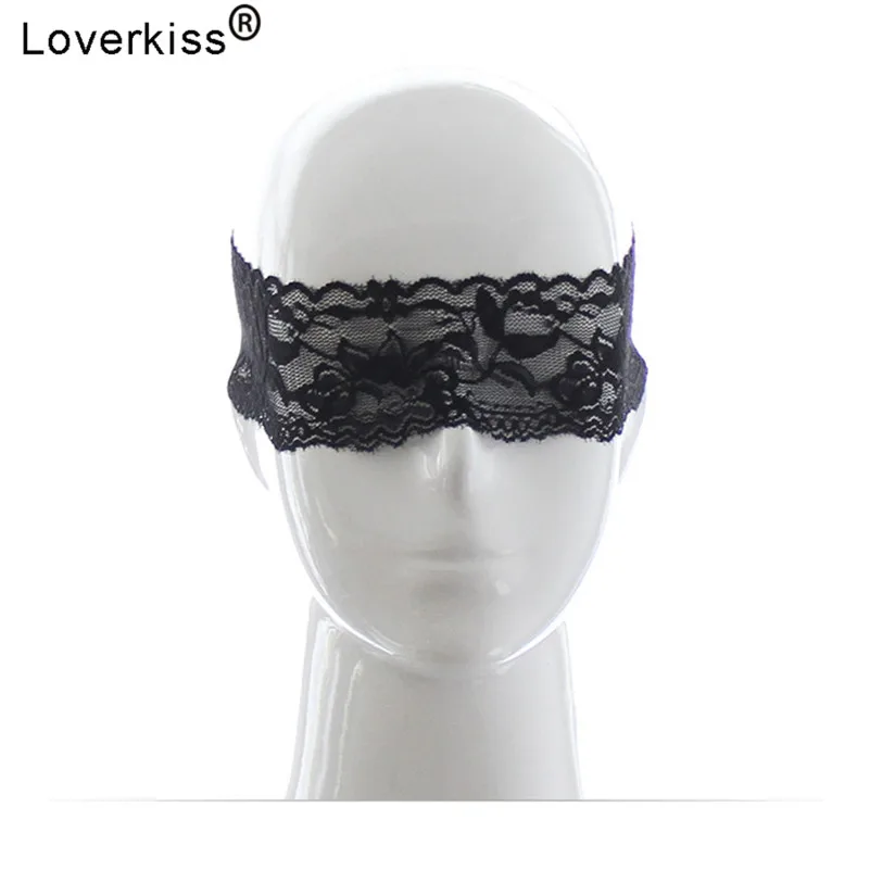 Мягкие кружевные очки для БДСМ глаз Loverkiss|Игры взрослых| |