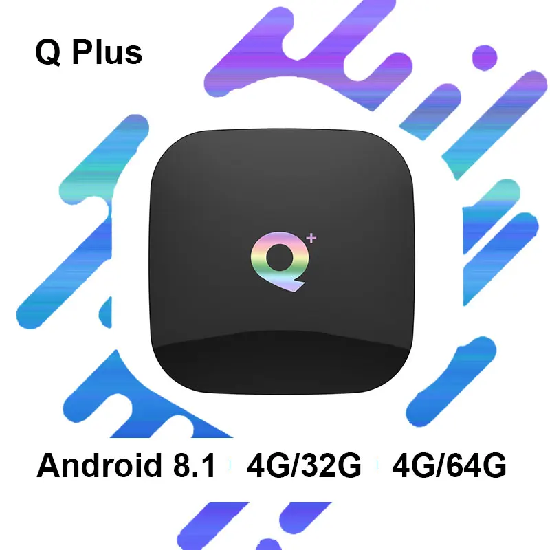 Новый T95Q Plus ТВ бокс Android 8 1 4G32G/64G HDMI 2 0 H6 четырехъядерный 4G WIFI VP9 10 профиль до 6K смарт