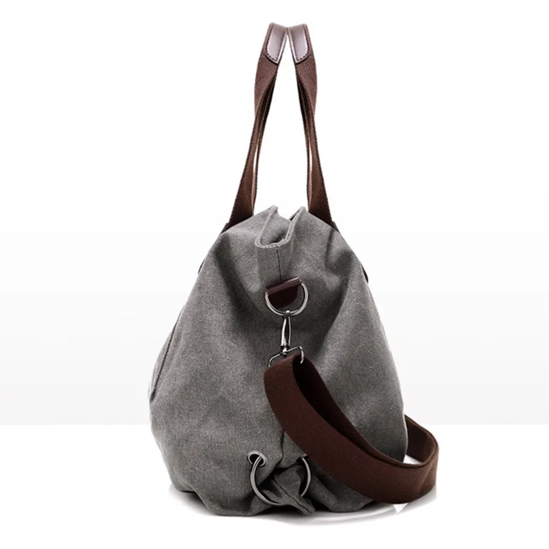 Новая мода мешок руки женщины Повседневное холст сумки на ремне Винтаж Сумочка