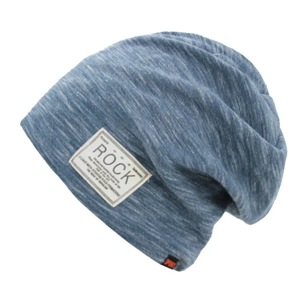 blue Xlamulu Fashion Skullies Beanies Hat Women Winter Hats For Men Caps Male Warm Baggy Bonnet Mask Autumn Men Beanie Knitted Hat - Цвет: blue