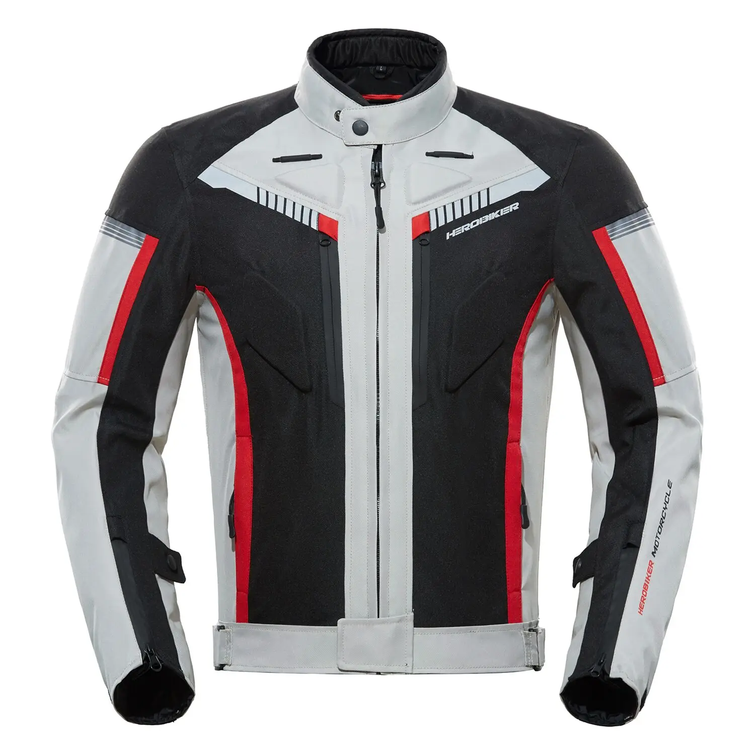 Herobiker летняя мотоциклетная куртка+ мотоциклетные штаны мотоциклетный гоночный костюм Защитное снаряжение Armo Hip протектор мото одежда