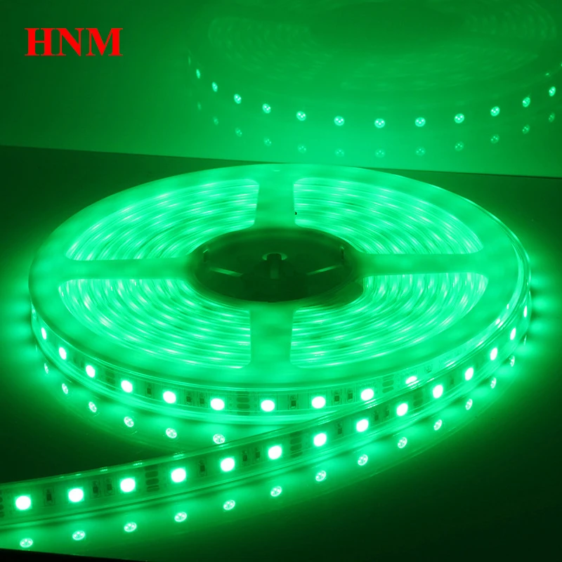 Светодиодная лента RGB SMD5050 12 в пост. Тока 60 светодиодов на метр 5 м рулоне|silicon tube