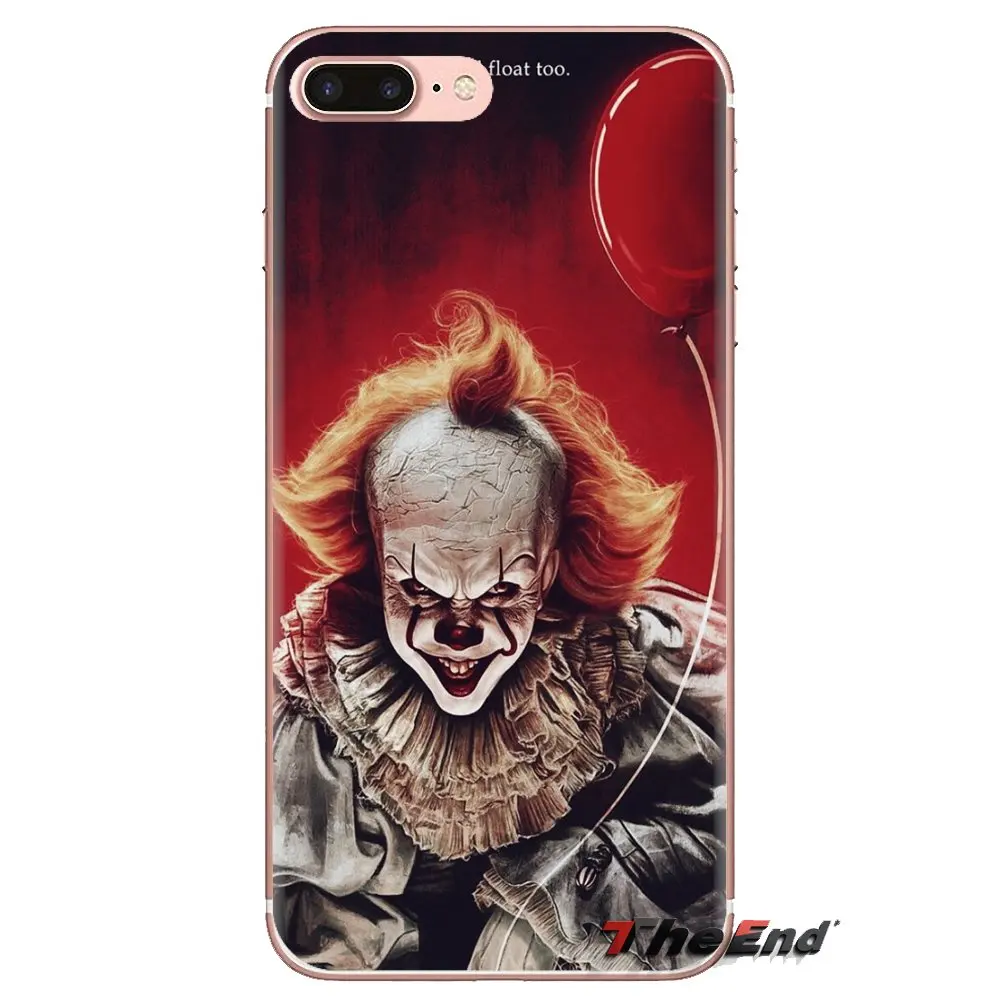 For iPod Touch Apple iPhone 4 4S 5 5S SE 5C 6 6S 7 8 X XR XS Plus MAX Soft Transparent Cases Covers Stephen King s It |