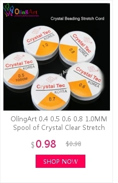 OlingArt 6 мм 100 шт стеклянные бусины из искусственного жемчуга DIY браслет серьги из бисера колье ожерелье Изготовление ювелирных изделий микс разноцветных