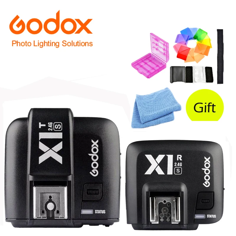 Godox X1T S TTL 2 4G беспроводной передатчик + 1 шт. приемник X1R комплект для Sony DSLR камер a77II