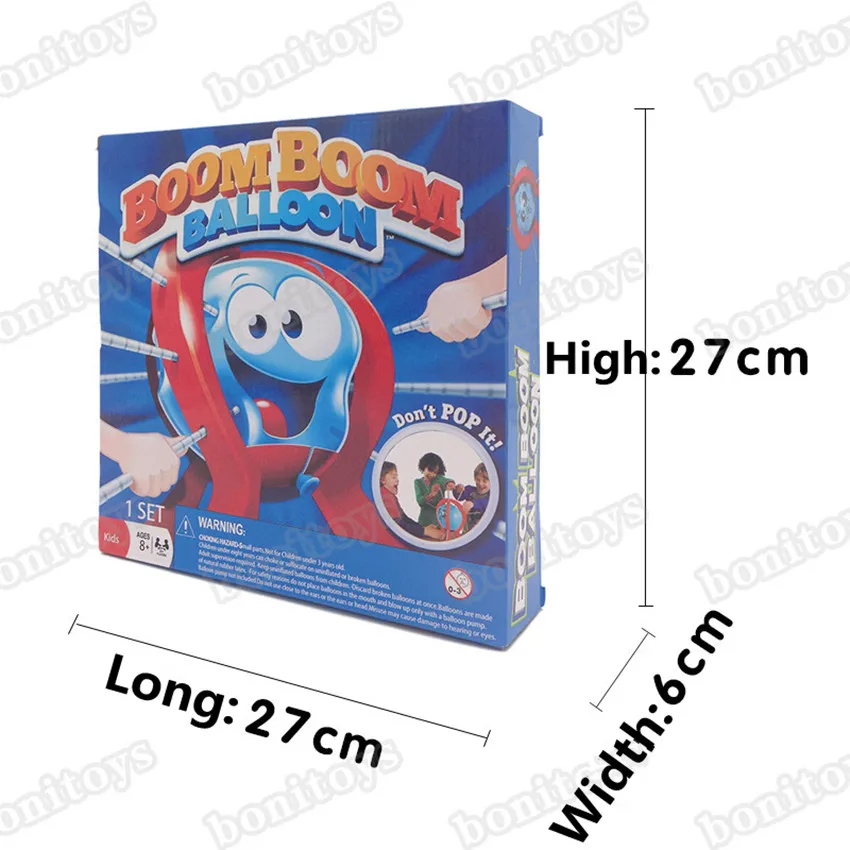 1 комплект бум на воздушном шаре игра Семейные забавные игрушки для детей дети