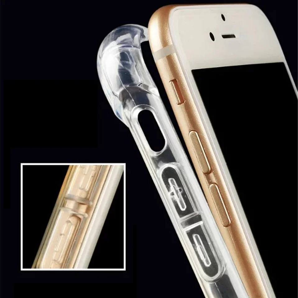 Супер Ударопрочный силиконовый чехол для iphone 6 6s 7 8 Plus X мягкие чехлы из ТПУ Apple RedMi