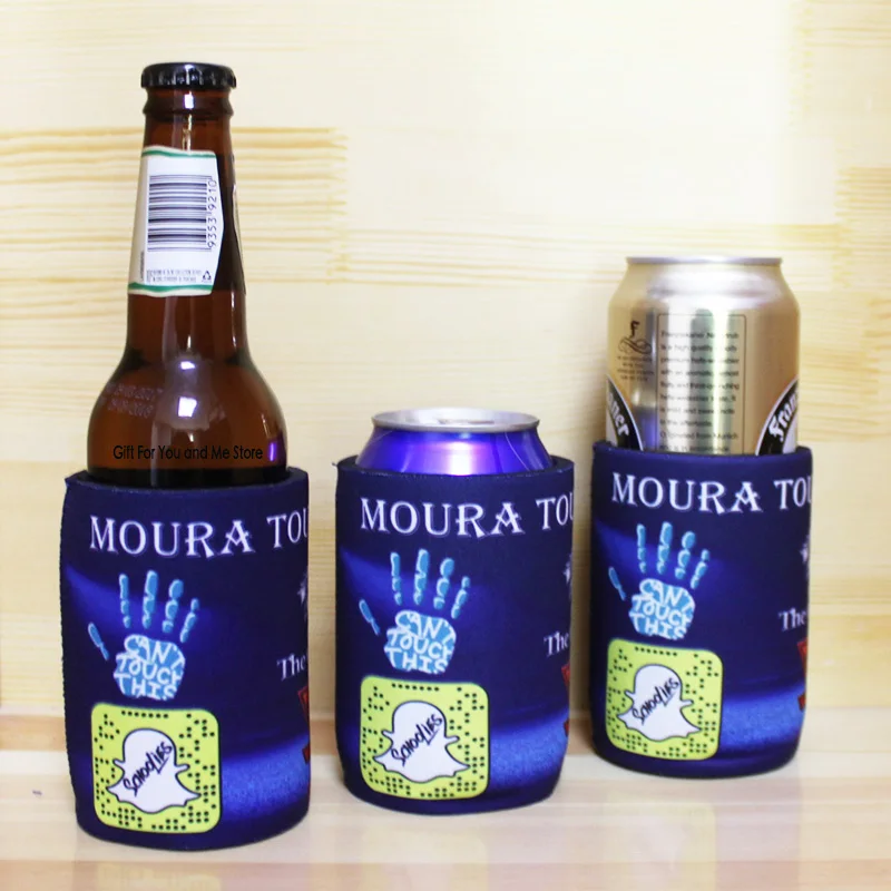 176 шт./лот 5 мм толщина неопрена заказной логотип Stubby охладители для бизнес-краски