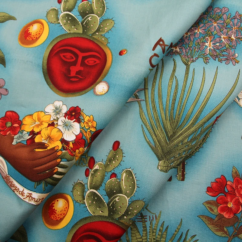 50cm*145cm Vintage Cotton Sateen Dress Material Slightly Stretch Fabric | Дом и сад