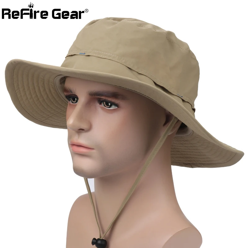 ReFire Gear летние солнцезащитные Панамы Мужская армейская снайперская Военная