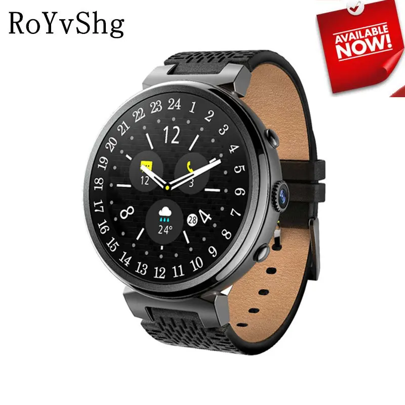 I6 smartwatch 512/8GB 1 3 дюймов 360*360 mtk 6580 3g заменить умные часы с ремнем для SAMSUNG gear S3 Apple huawei
