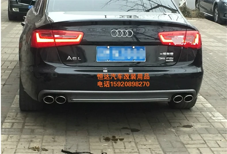 Автомобильный задний спойлер для Audi A6 C7 2012.2013.2014.2015.2016.2017 высококачественный