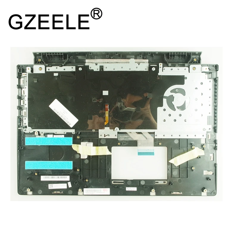 GZEELE английская Клавиатура США ободок верхняя крышка корпуса для Lenovo FLex 2 15 Pro-15 Edge