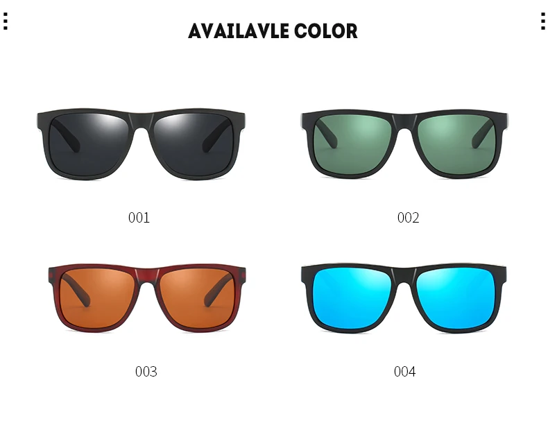 BLUEMOKY, квадратные черные солнцезащитные очки для мужчин, UV400, поляризационные, брендовые, дизайнерские, солнцезащитные очки для мужчин, для вождения, Полароид, оттенки для мужчин