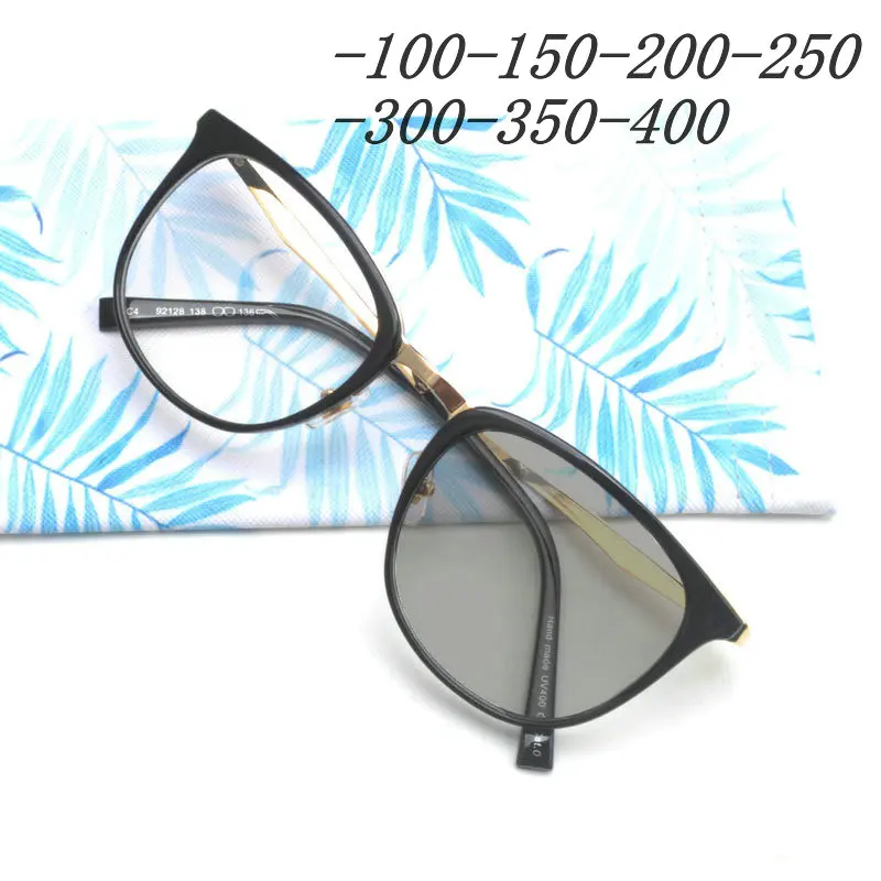 Для мужчин Солнцезащитные фотохромные готовой женщин оправа для очков от