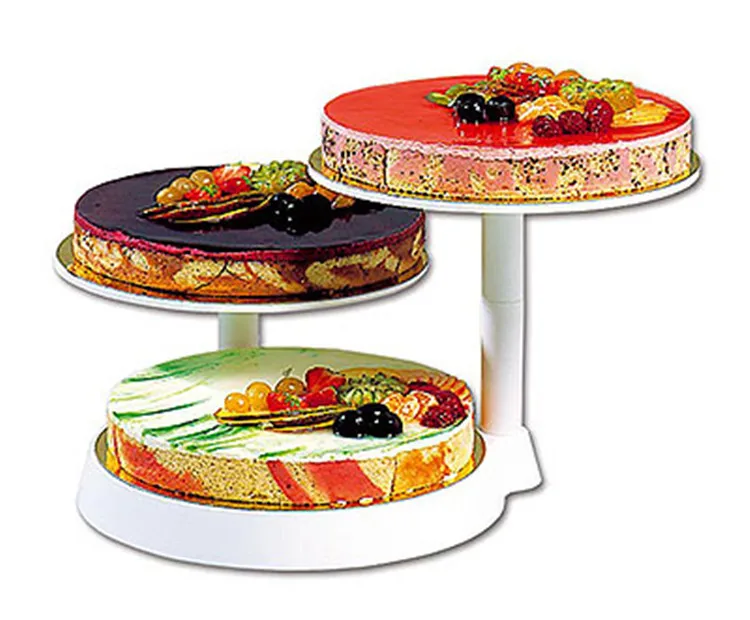 

Facemile 3 Layer Wedding Party Cake Rack Stair-Stepping Multilayer Plastic Display Cupcake Stand For Home Kitchen Commercial
