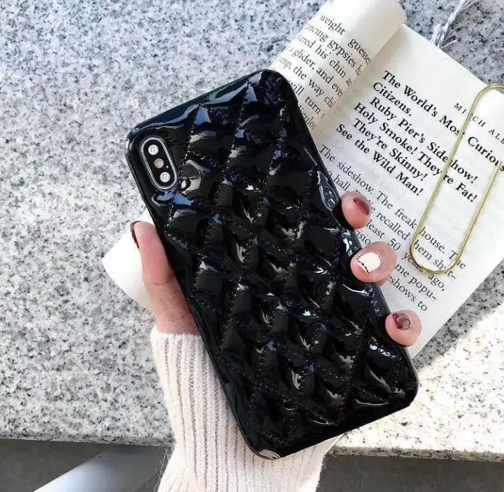 Black Beyour маленький ароматный Гладкий кожаный чехол для телефона для iPhone 11 Pro X Xr Xs Max 8 7 6 6s Plus роскошный чехол-накладка - Цвет: Black