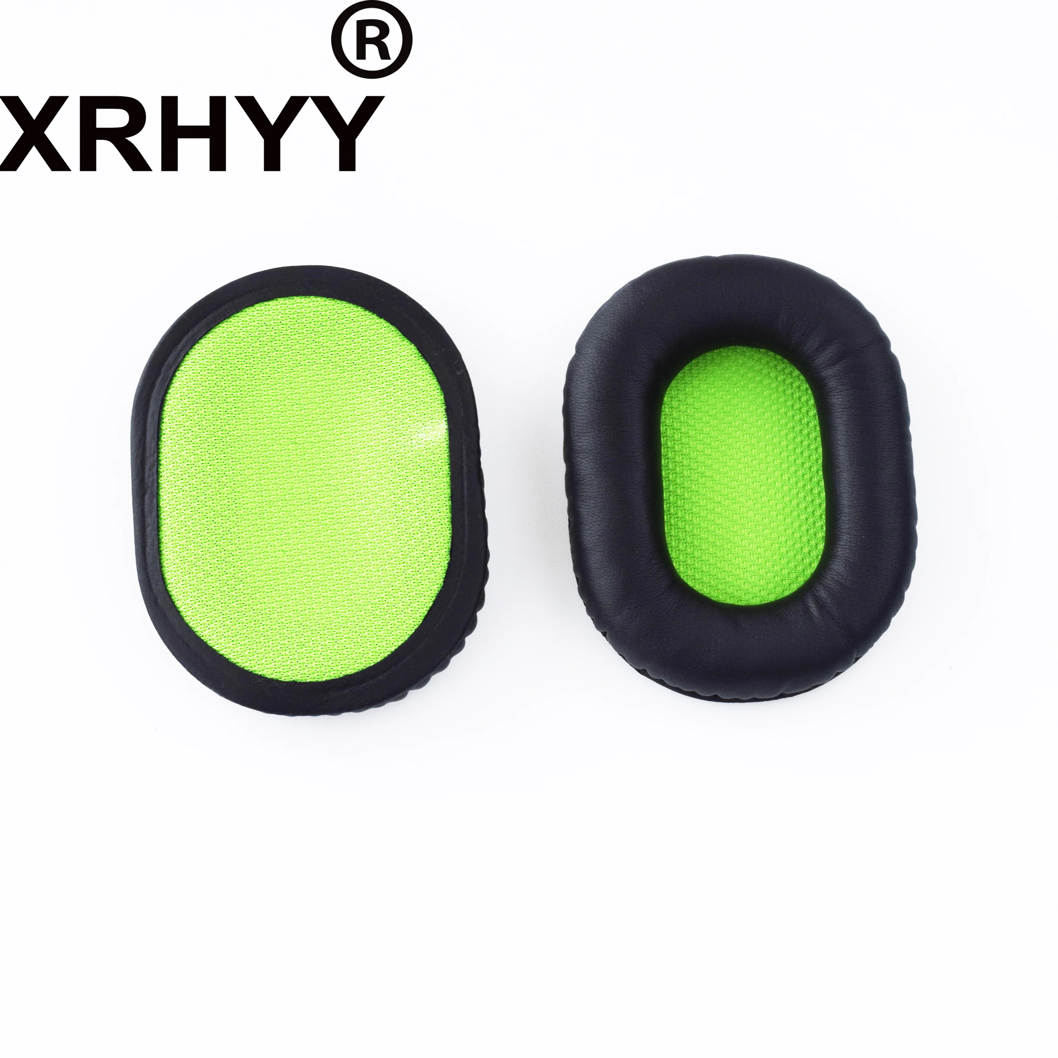 XRHYY Сменные подушки из искусственной кожи, амбушюры, уплотнители, наволочки для razer, Черная Акула, стерео игровая гарнитура, наушники