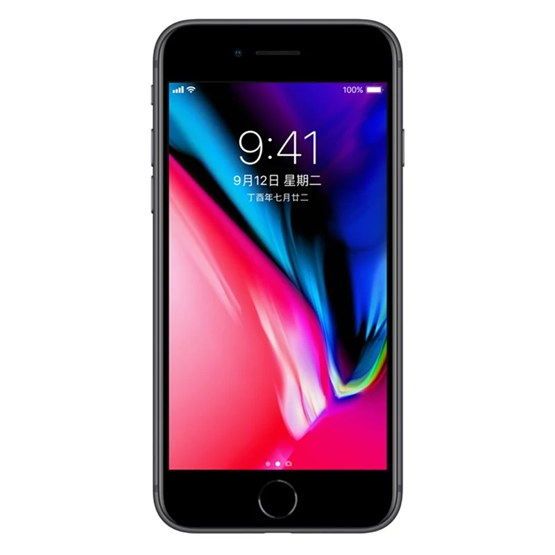 Разблокированный Apple iPhone 8 LTE мобильный телефон 4," 12,0 МП шестиядерный 2 Гб ОЗУ iOS отпечаток пальца используется смартфон iPhone 8