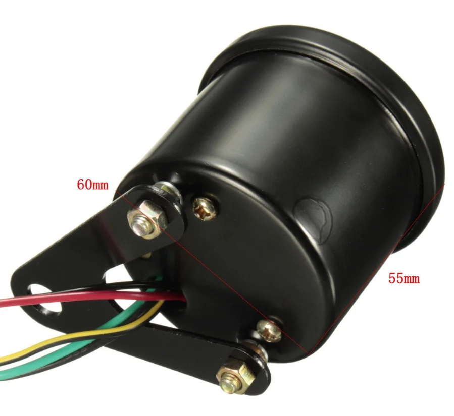 12V датчик спидометра тахометра мотоцикла 0 13000 RPM Синий Красный светодиодный