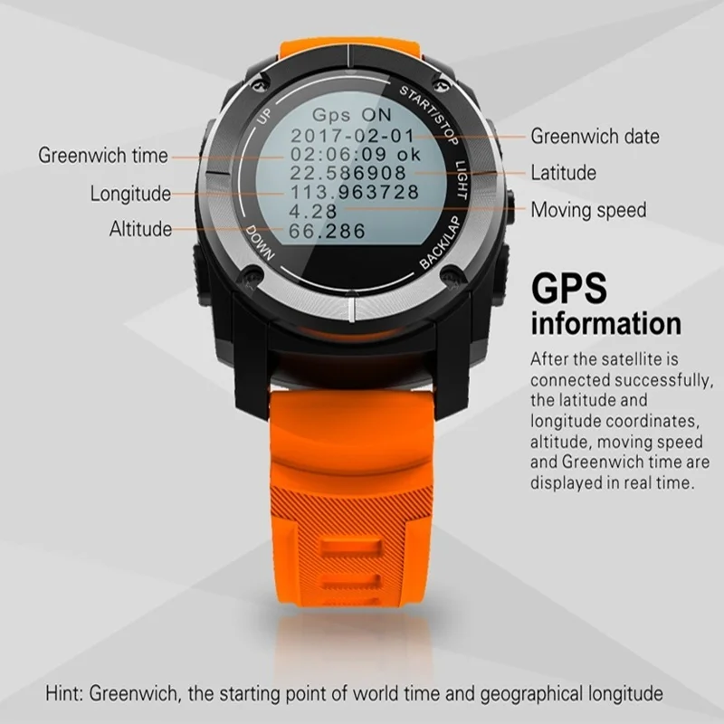 Спортивные Смарт часы с G сенсором GPS монитором сердечного ритма|Смарт-часы| |