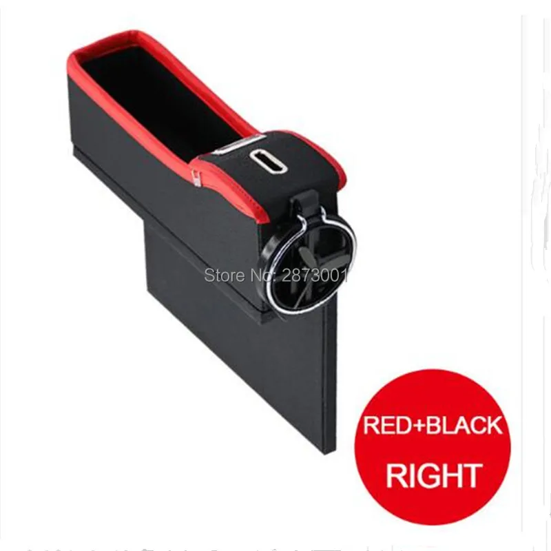 

Car Seat Crevice Pockets Leak-Proof Storage Box for renault megane 3 hyundai tucson accessories mercedes w211 ssangyong bmw e34