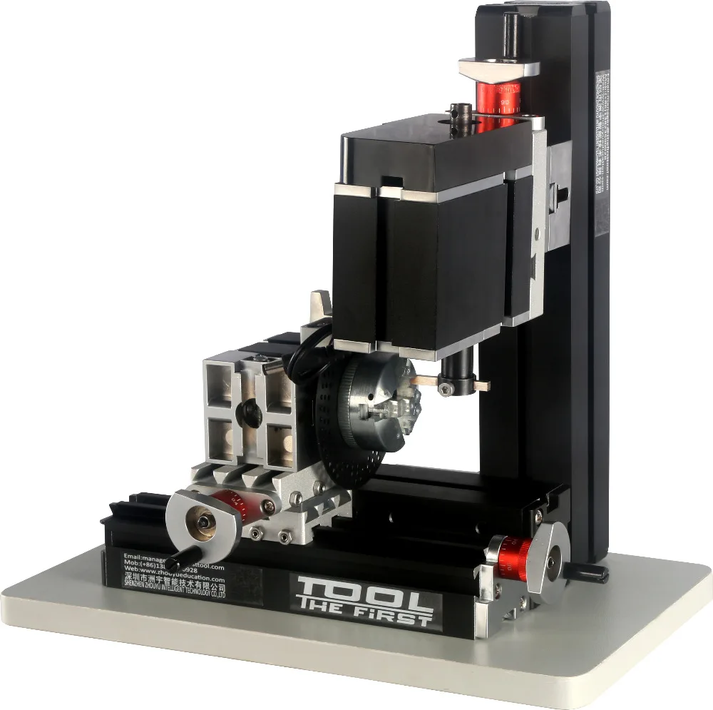 

TZ10002MZP DIY Electroplated BigPower Mini Metal Gear Milling B, 60W 12000r/min Motor, Standardized children education,BEST Gift
