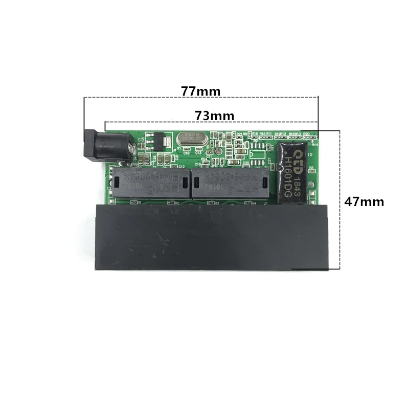 OEM Прямая поставка с завода mini fast 10 / 100 Мбит/с 5 портовый Ethernet сетевой концентратор