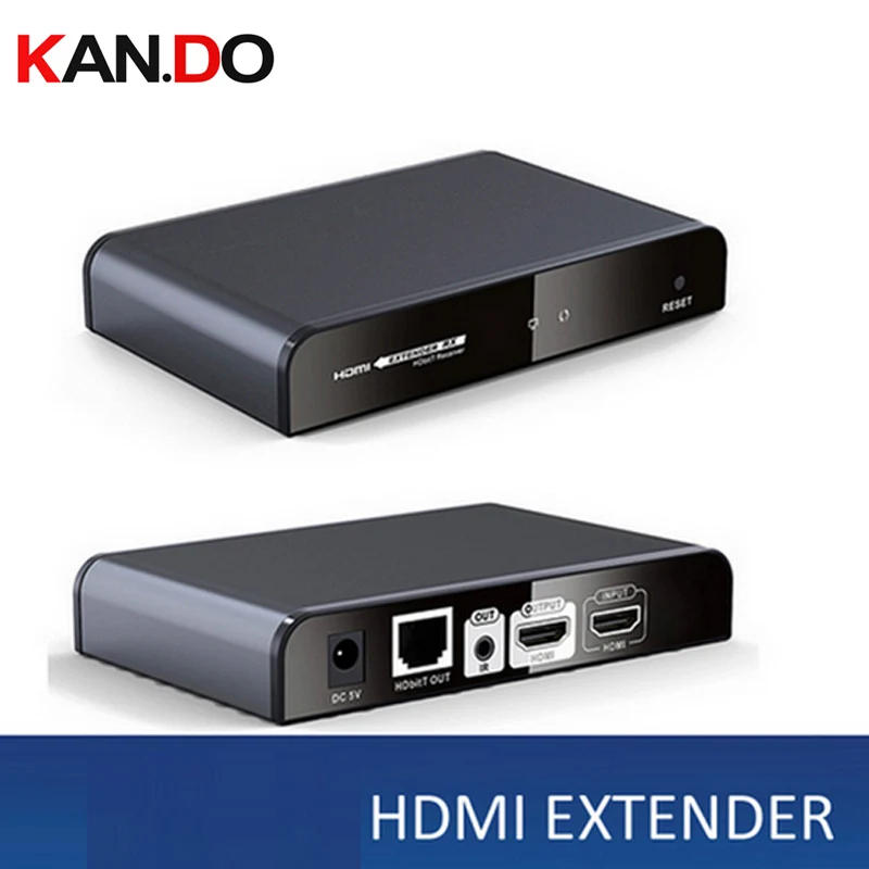 383Pro HDbitT HDMI Extender w/ HDMI Loop-out Transmitter Receiver 1080p 120m transmission video  transmitter wireless adaptor