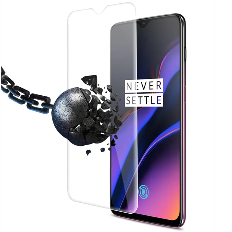 Протектор экрана закаленное стекло для Oneplus 6 T 1 + t 9 H смартфон упрочненные витрины