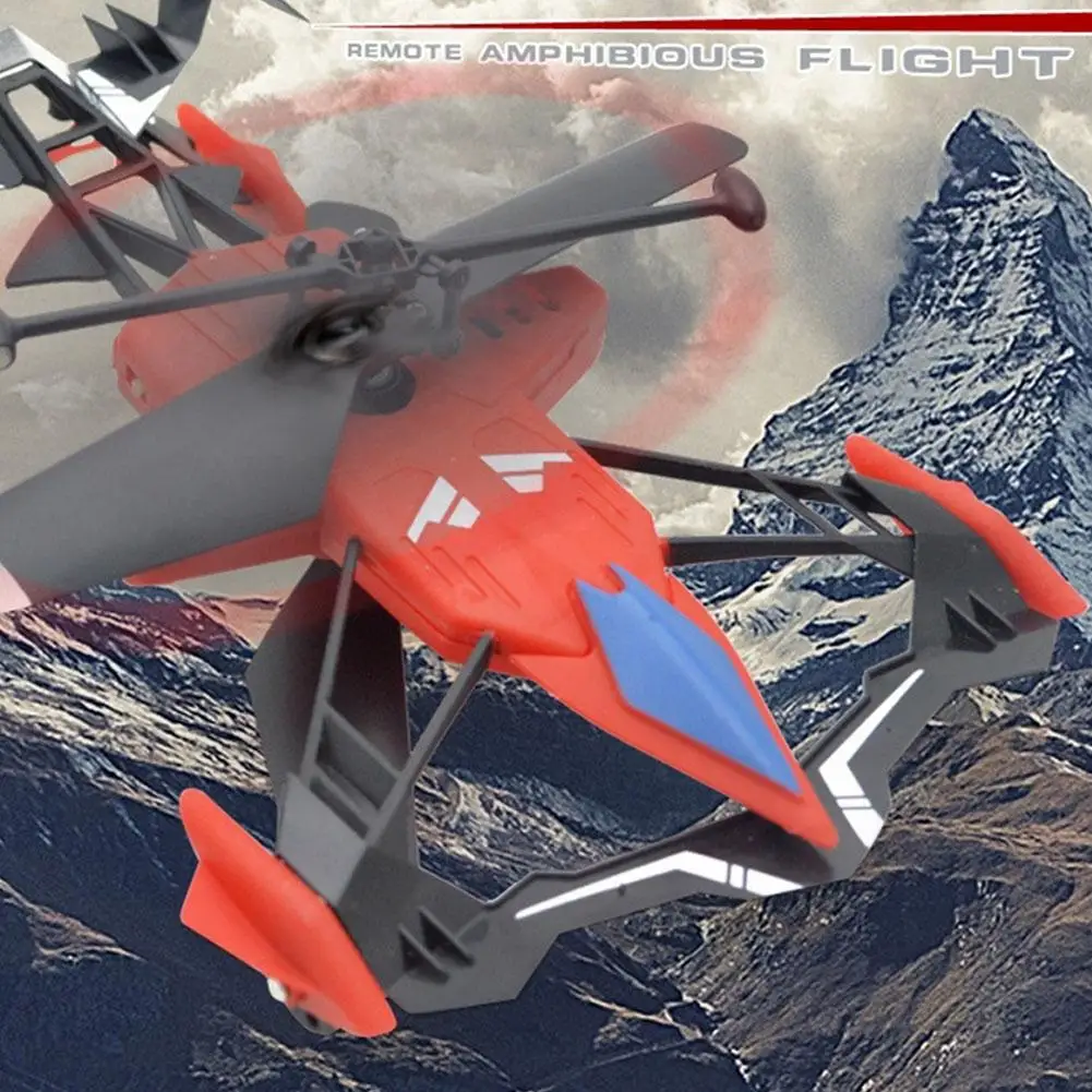 RCtown RC Helicoptor дети Airphibian беспилотный беспроводной двухканальный самолет Радиоуправляемый вертолет игрушки для детей zk30