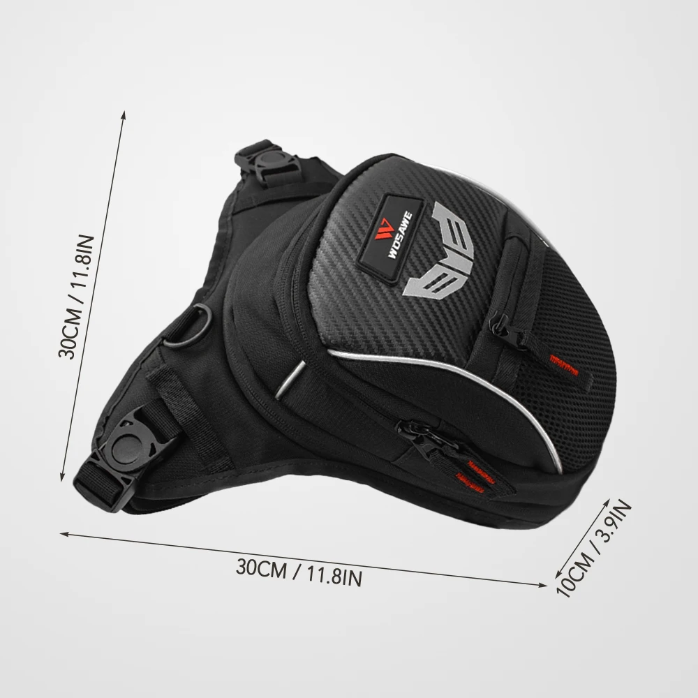 Многофункциональная Светоотражающая мотоциклетная сумка на бедра повседневный