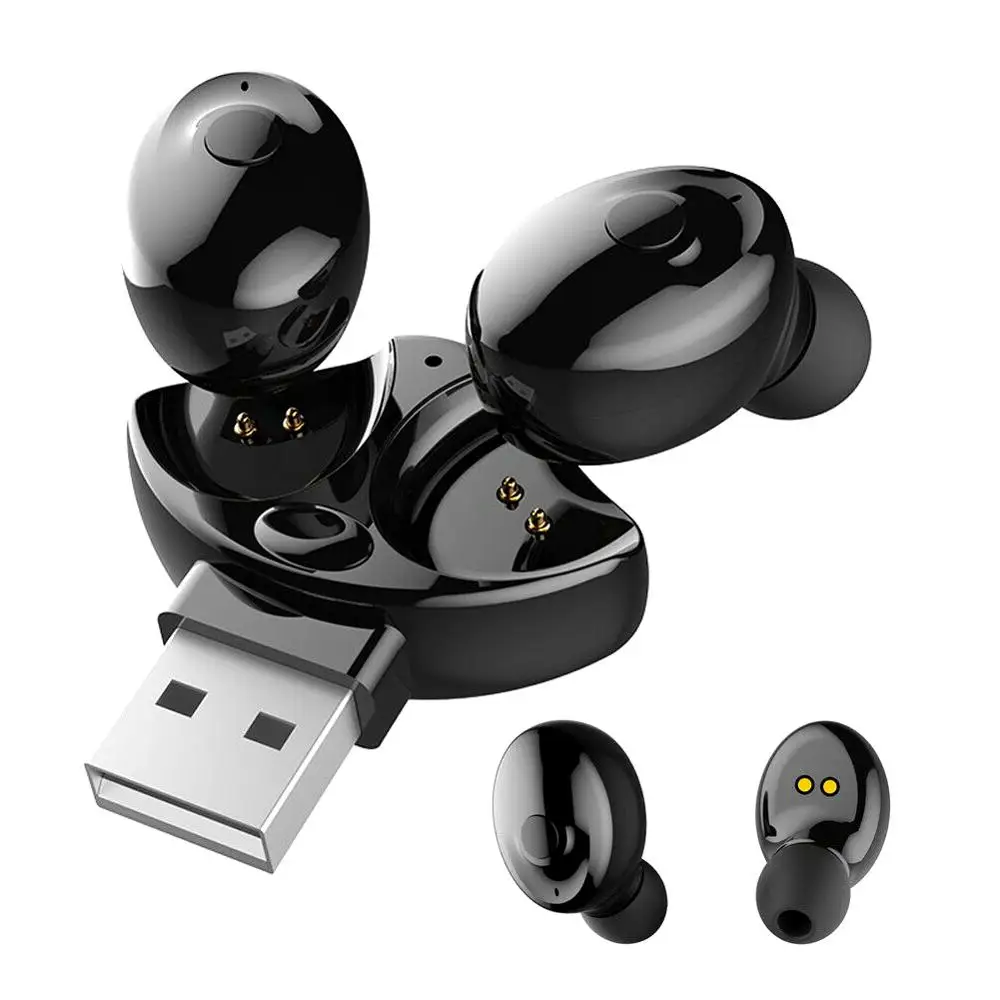 TWS наушники с поддержкой Bluetooth 5 0 и зарядным устройством|Наушники гарнитуры| |