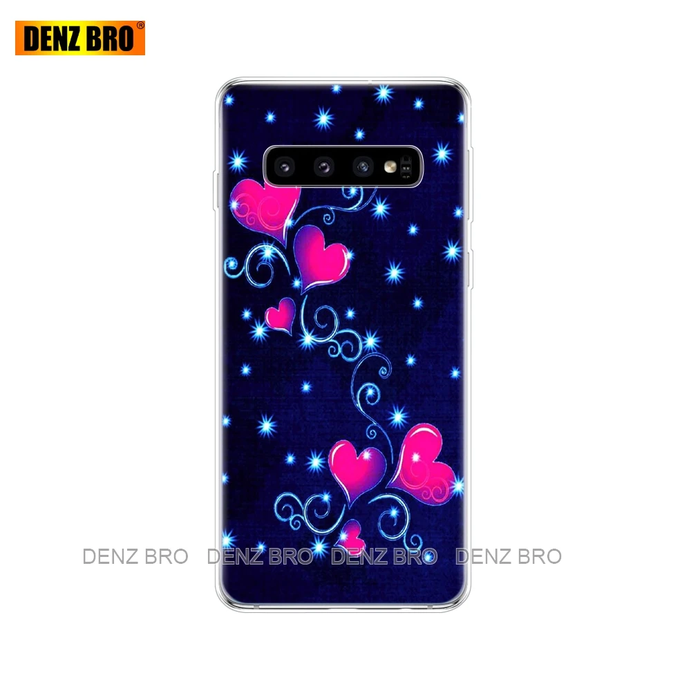 34605 Чехол для samsung Galaxy S10 чехол S10Plus силиконовый мягкий ТПУ чехол для телефона S10 E чехол для samsung S10 Plus G975F S 10 SM-G973F - Цвет: 34605