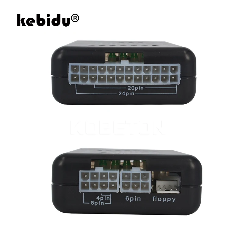 Анод kebidu катод 12 В 5 3 светодиодная индикация 20/24 контакта PSU ATX SATA HDD Тестер питания
