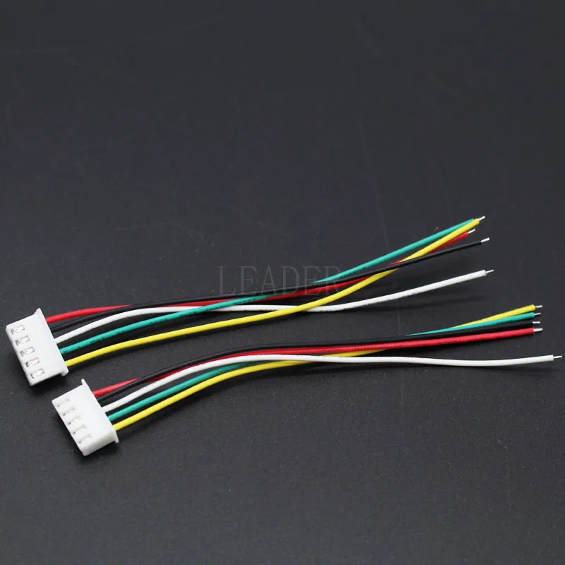 500 шт./лот JST XH 5S Lipo баланс свинца удлинитель заряда провода 100 мм 26AWG с разъемом|wire