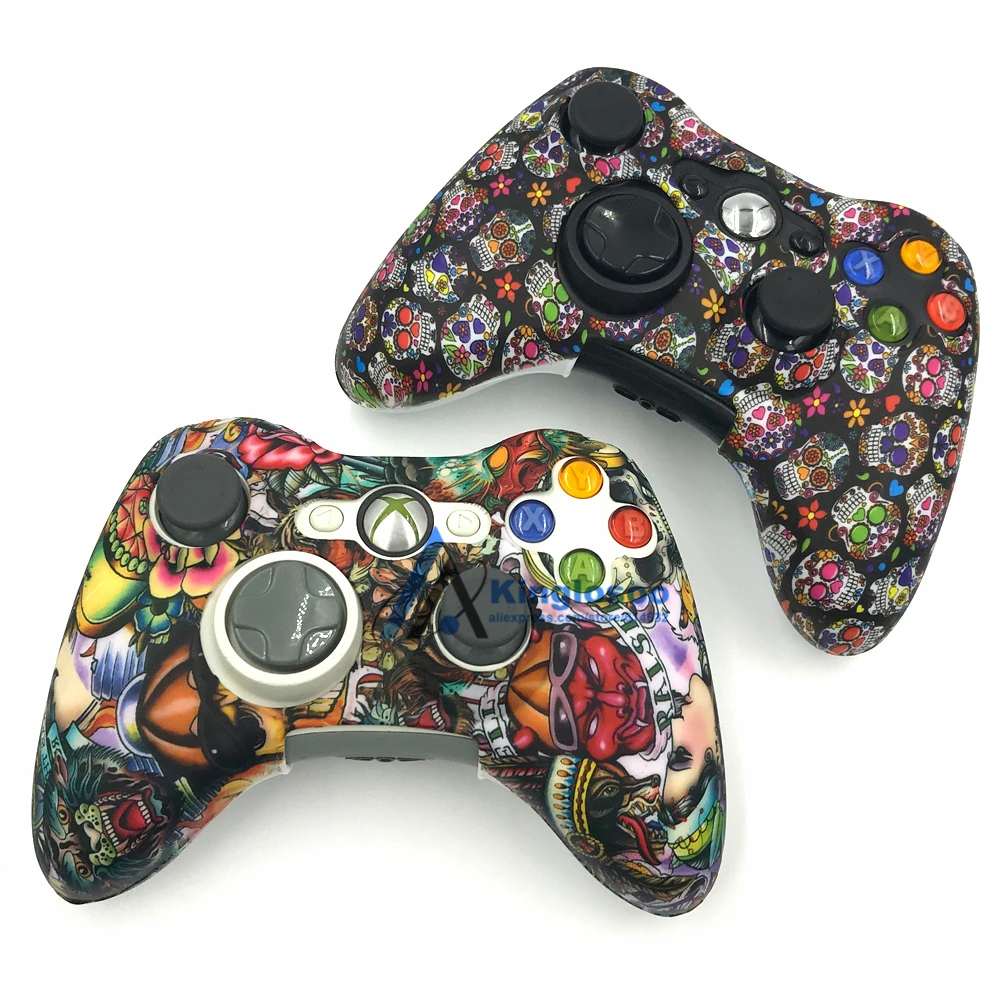 Мягкий резиновый чехол для игровой крышки контроллеров Xbox 360|Чехлы| |