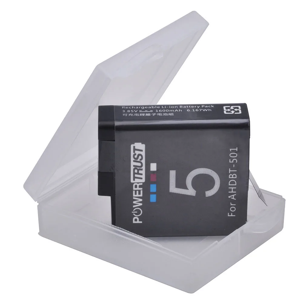 PowerTrust для Gopro 7 Gopro 8 AHDBT-501 батарея+ ЖК USB двойное зарядное устройство для Gopro hero 5 hero 6 Gopro7 Экшн-камера