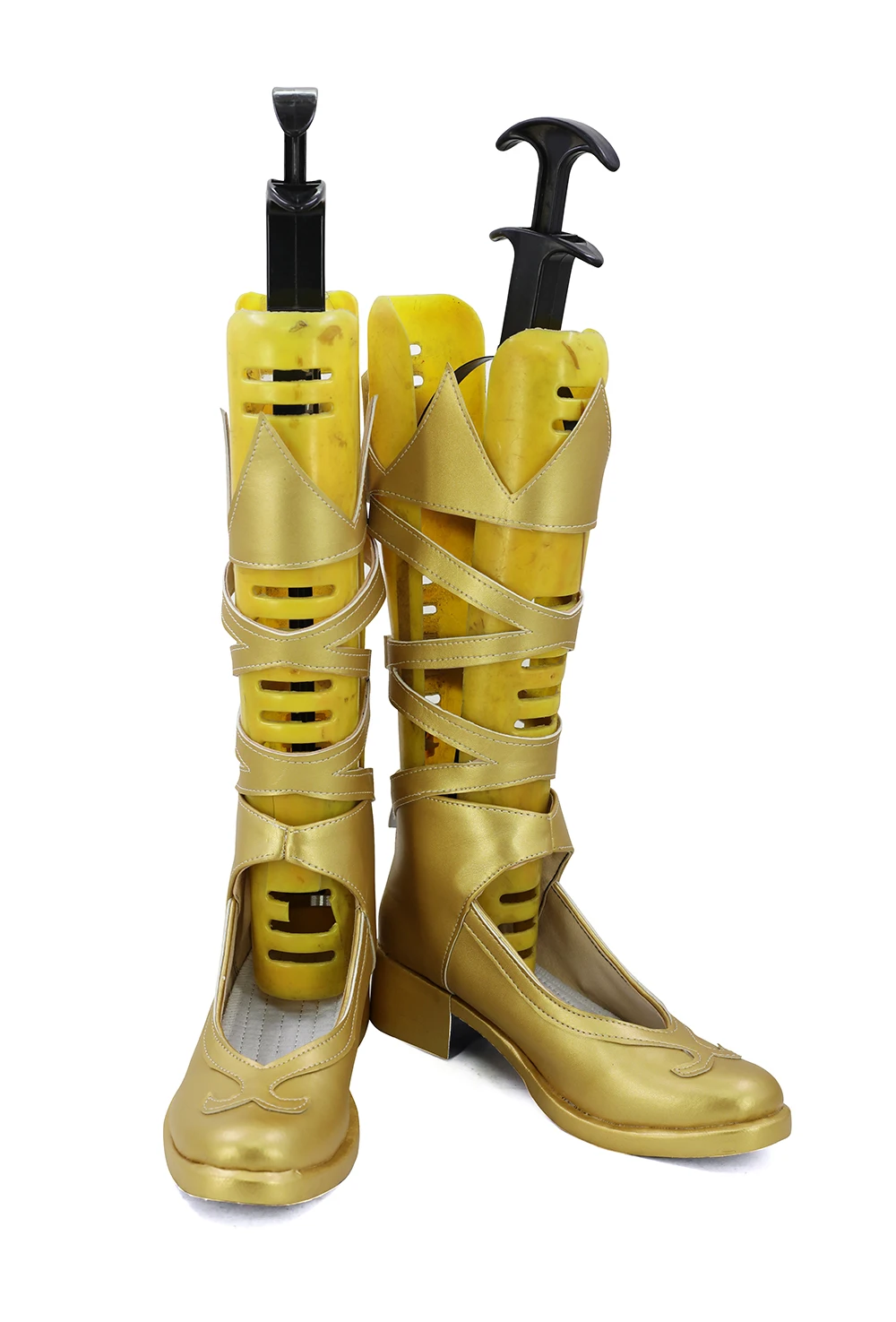 Love Live Sunshine Ruby Kurosawa Cosplay Boots Golden Shoes Custom Made | Тематическая одежда и униформа