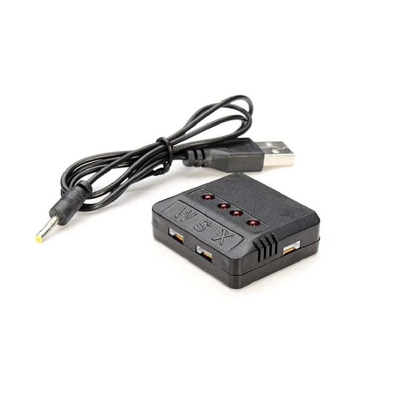 WLtoys V930 V977 XK K110 Запчасти для радиоуправляемого вертолета 3 7 В 520 мАч 30C 4 шт. литий