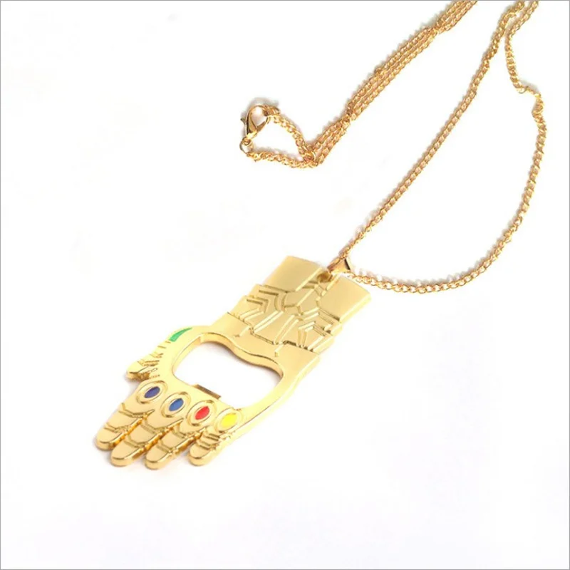 Перчатки для косплея Мстители: Endgame Thanos Infinity Gauntlet ожерелье бронированная модель